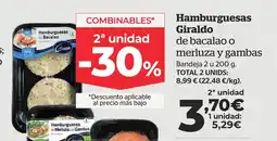 La Sirena Hamburguesas Giraldo oferta