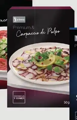 La Sirena Carpaccio de pulpo Premium oferta