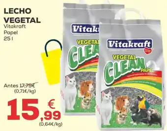 Kiwoko LECHO VEGETAL Vitakraft Papel oferta