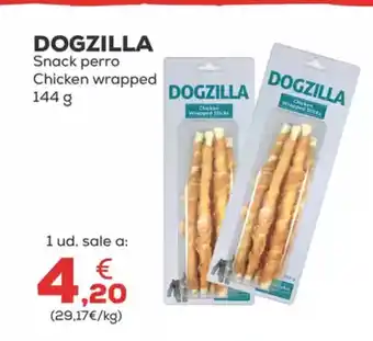 Kiwoko DOGZILLA Snack perro Chicken wrapped oferta