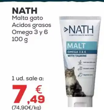 Kiwoko NATH Malta gato Acidos grasos Omega 3 y 6 oferta