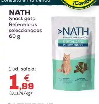 Kiwoko NATH Snack gato Referencias seleccionadas oferta