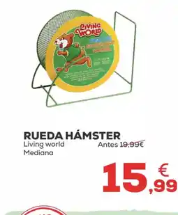 Kiwoko RUEDA HÁMSTER Living world Mediana oferta