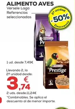 Kiwoko ALIMENTO AVES Versele Laga Referencias oferta