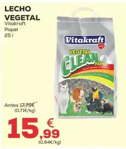 Kiwoko LECHO VEGETAL Vitakraft Papel oferta