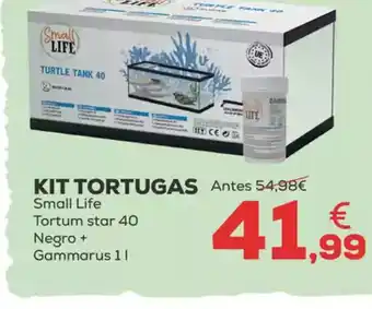 Kiwoko KIT TORTUGAS Small Life Tortum star 40 oferta