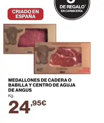 Supercor Medallones de cadera o babilla y centro de aguja de angus oferta