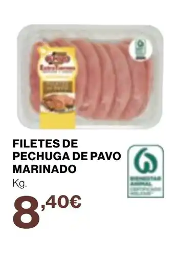 Supercor Filetes de pechuga de pavo marinado oferta