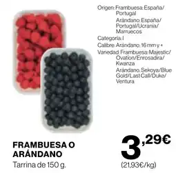 Supercor Frambuesa o arándano oferta