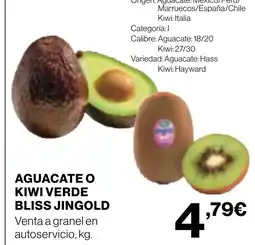 Supercor Aguacate o kiwi verde bliss jingold oferta