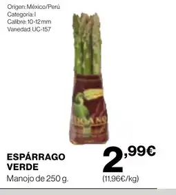 Supercor Espárrago verde oferta