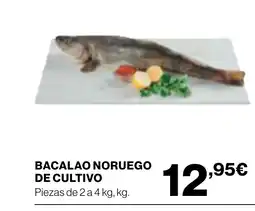 Supercor Bacalao noruego de cultivo oferta