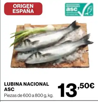 Supercor Lubina nacional asc oferta