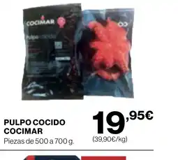 Supercor Pulpo cocido cocimar oferta