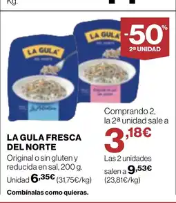 Supercor LA GULA FRESCA DEL NORTE Original o sin gluten y reducida en sal oferta