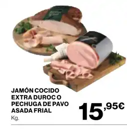 Supercor Jamón cocido extra duroco pechuga de pavo oferta