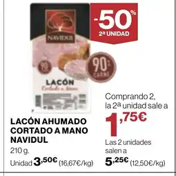 Supercor NAVIDUL Lacón ahumado cortado a mano oferta