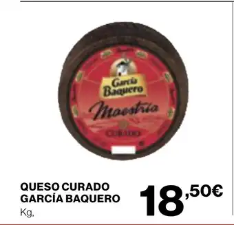 Supercor GARCÍA BAQUERO Queso curado oferta