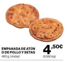 Supercor Empanada de atún o de pollo y setas oferta