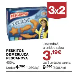 Supercor PESCANOVA Peskitos de merluza oferta