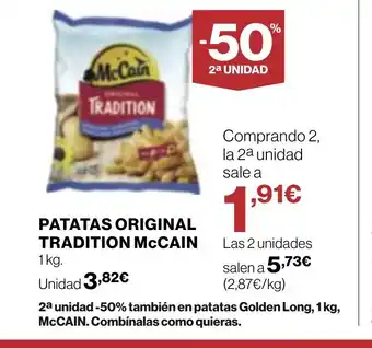 Supercor MCCAIN Patatas original tradition oferta