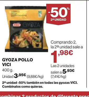 Supercor VICI Gyoza pollo oferta