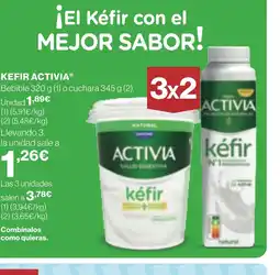 Supercor KEFIR ACTIVIA Bebible oferta