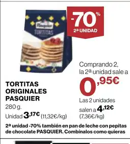 Supercor PASQUIER Tortitas originales oferta