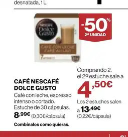 Supercor DOLCE GUSTO Café nescafé oferta