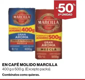 Supercor MARCILLA En café molido oferta