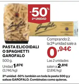 Supercor GAROFALO Pasta elicoidali o spaghetti oferta