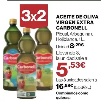 Supercor CARBONELL Aceite de oliva virgen extra oferta