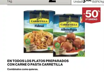 Supercor CARRETILLA En todos los platos preparados con carne o pasta oferta