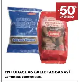 Supercor SANAVÍ En todas las galletas oferta