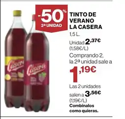 Supercor LA CASERA Tinto de verano oferta