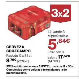 Supercor CRUZCAMPO Cerveza oferta