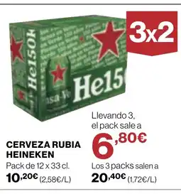 Supercor HEINEKEN Cerveza rubia oferta