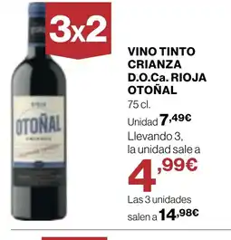 Supercor Vino tinto crianza d.o.ca. rioja otoñal oferta