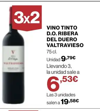 Supercor Vino tinto d.o. ribera del duero valtravieso oferta