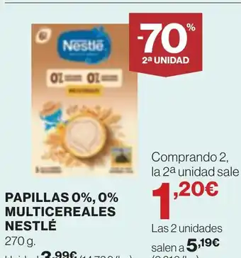 Supercor Papillas 0%, 0% multicereales oferta