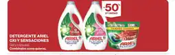 Supercor Detergente ariel oxi y sensaciones oferta