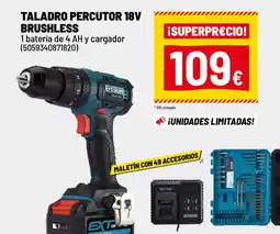 Brico Depôt Taladro percutor 18v brushless oferta