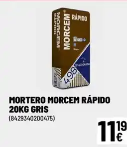 Brico Depôt Mortero morcem rápido oferta