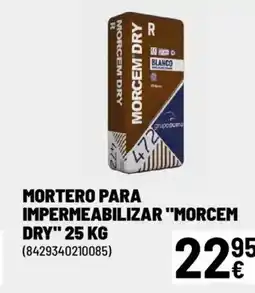 Brico Depôt Mortero para impermeabilizar "morcem dry" oferta