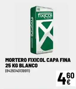 Brico Depôt FIXICOL Mortero capa fina oferta