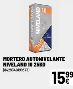 Brico Depôt NIVELAND Mortero autonivelante 10 oferta