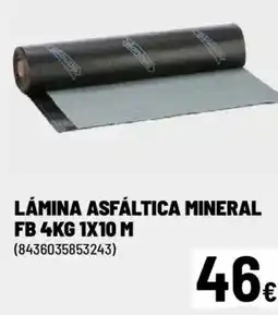 Brico Depôt Lámina asfáltica mineral oferta