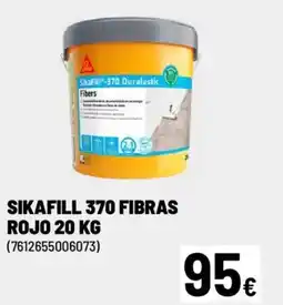 Brico Depôt Sikafill 370 fibras rojo oferta