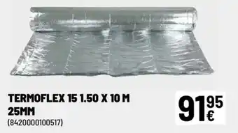 Brico Depôt Termoflex 15 1.50 x 10 m 25mm oferta