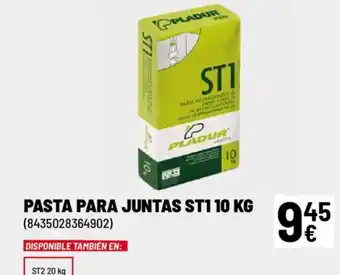 Brico Depôt ST1 Pasta para juntas oferta